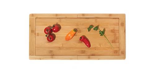 Bamboo Expandable Over The Sink Cutting Board - style: Over-the-Sink Expandable