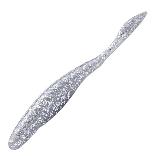 Strike King Caffeine Shad Soft Jerkbait - color: 475 - Carolina Chrome