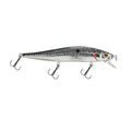 Luck E Strike STX Jerkbait, 4.5 Inch Suspending Hydrodynamic Fishing Lure, Made in The USA - color: Blk Diamond