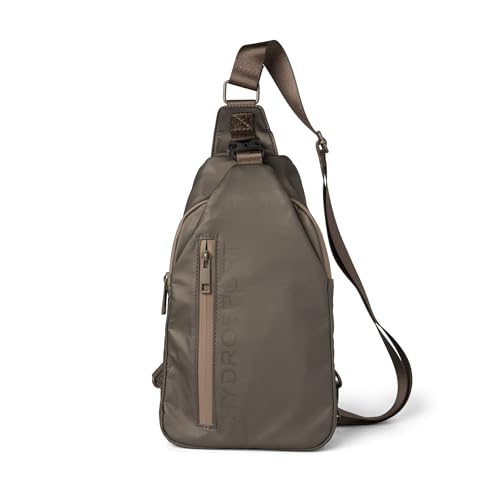 FITKICKS Hydrosport All Weather Sling Bag Unisex Crossbody Travel Hiking Chest Bag - color: Army