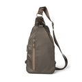 FITKICKS Hydrosport All Weather Sling Bag Unisex Crossbody Travel Hiking Chest Bag - color: Army