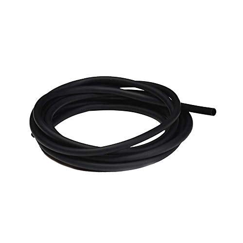 JIH Aquarium Air Pump Accessories Set -25 Feet Airline Tubing Black Standard, Air Stones,Check Valves, Suction Cups and Connectors