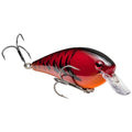 Strike King KVD 1.5 Hard Knock Fishing Lure, 3/8 oz, 3D Lifelike Eyes - color: 450 - Delta Red, size: One Size