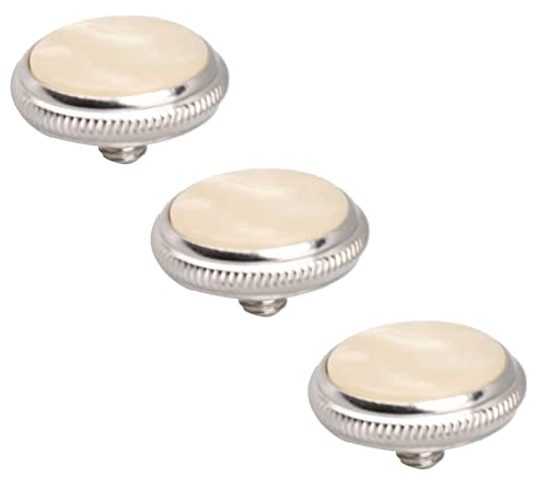 Trumpet Valve Sytem Replacement Parts include Trumpets Finger Buttons Valve Cap Spring Felt Washer Piston Guides Musical Instruments Accessories Set of 18pcs Silver
