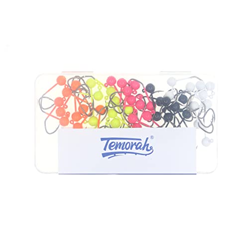 Fly Tying Sickle Jig Heads - color: Assorted, size: 1/16 OZ 50PCS