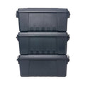 Plano Storage Trunks - color: Charcoal, style: Medium - 3 pack