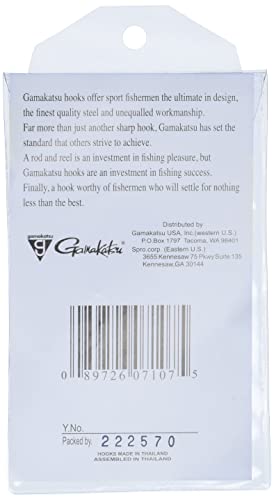 Gamakatsu 25 Pack EWG Offset Worm Hook - color: Black, size: 4/0