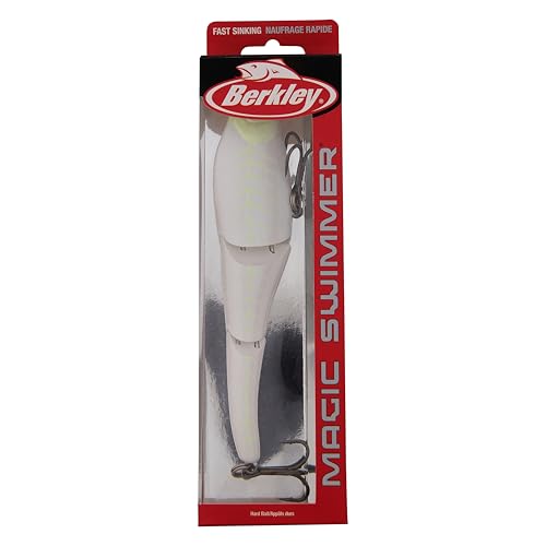 Berkley Magic Swimmer Fishing Hard Bait - color: Ghostescent, size: 7 1/2in - 3 3/8 oz