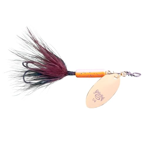 Strike King Bitsy Spinner Wire Bait - color: 563 - Rootbeer, size: 1/4 oz