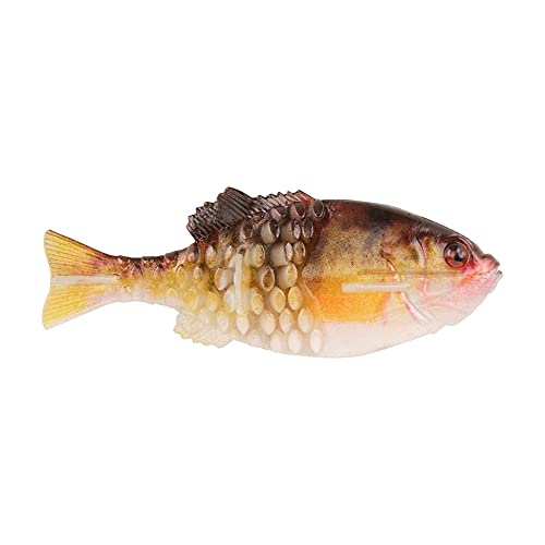 Berkley Powerbait Gilly Fishing Soft Bait - color: HD Yellow Perch, size: 110mm