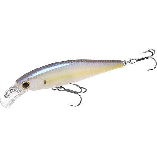 LUCKY CRAFT Pointer 78SP Fishing Lures, 3” Jerkbait Freshwater Bass & Trout Lures, Suspending 4ft–5ft Depth, Jerkbait with Walk-the-Dog Action, Precision Bass Fishing Gear and Accessories - color: 250 Chartreuse Shad, size: PT65