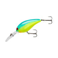 Norman Deep Little N Crankbait Bass - color: Chartreuse/Blue