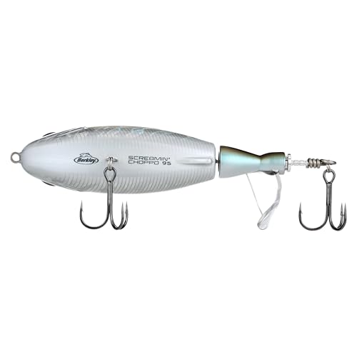 Berkley Screamin' Choppo - color: Foil Shad, size: 3 3/4 in - 3/4 oz