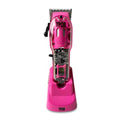 TPOB Slime 2 Candy Edition Barber Hair Clippers for Men 6800 RPM with Matte Pink Case and Taper Blade - color: Candy
