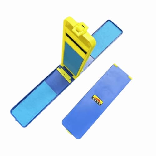 Double-Sided Fishing Line Box with Foam Pad – 2-Layer Tackle Organizer for Rigs & Terminal Accessories, Magnetic Closure Portable Storage Case (Blue, 10.63 x 3.15 in)‌