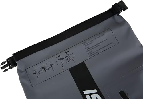 CRESSI Premium Dry Bag - color: Black/Grey