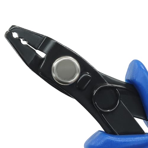 Bead Crimping Pliers, Blue | Jewelry Crimper Tool, For Jewelry Beads, DIY Craft - color: Blue, size: Bead Crimping Pliers