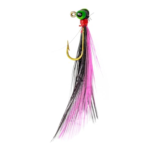 Strike King Mr. Crappie Shoo Shiner Jig - color: 194 - Pink Tuxedo, size: 1/32oz