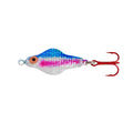 Lindy Rattl'N Flyer Spoon Hybrid Ice Fishing Lure Jigging Spoon - color: Rainbow, size: 1/8 oz