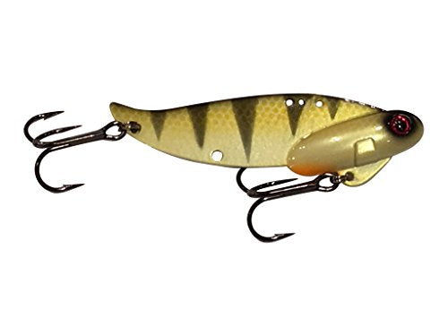 1oz - Blitz Blade - Blade Bait - color: Perch