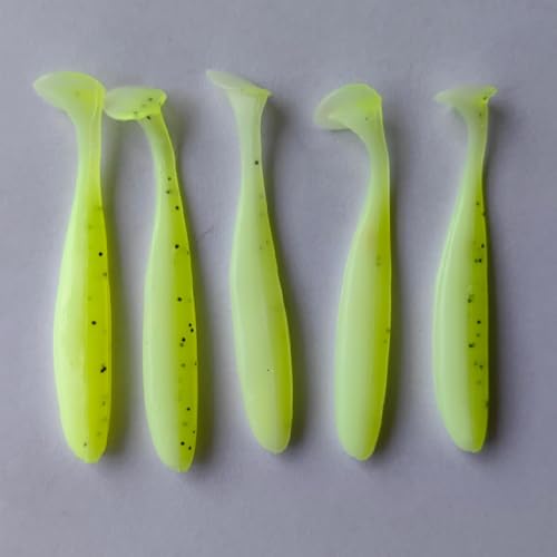 TPR Simulation Fake Corn Soft Baits Corn Carp Fishing Lures Floating Baits with Nice Scent for Carp,Trout Fishing,Cat Fish - color: Multi- 20PCS T-tail Swim Fish