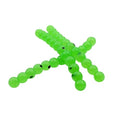 Fishing Scented Soft Plastic Beads Artificial Salmon Egg Bait Packs for Trout, Steelhead and Salmon (Spawn Roe Fishing Tackle) - color: Chartreuse Flake, size: .250"/6mm-36 Eggs per pack