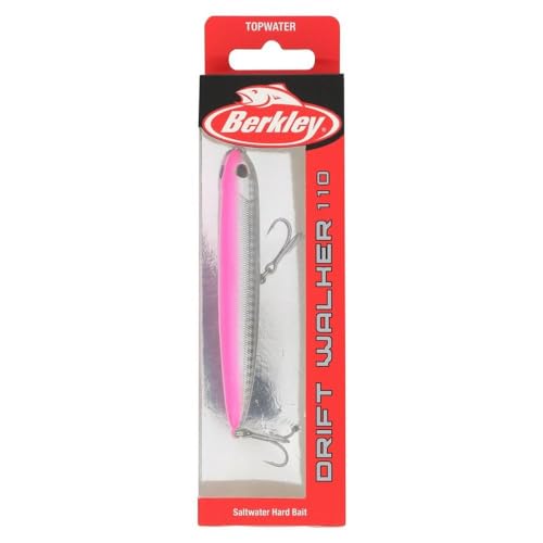 Berkley Berkley Drift Walker Saltwater - color: Pink Silver, size: 4 3/10in - 1/2 oz