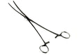 SE 12-Inch Stainless Steel Curved Forceps - Self-Locking, Serrated Tip for Precision Grip and Clamping - Perfect for Crafting, Fishing Tasks, Jewelry Making, and More! -613FC - size: 12", style: Curved