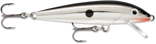 Rapala Original Floater 05 Fishing Lures - color: Metallic Silver, size: Body Length: 2-3/4"
