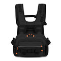 MiOYOOW Fishing Chest Pack, Waterproof Fly Fish Bag with Reflective Design for Men Women Outdoor Hunting Hiking - color: Black