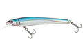 Nomad Design Shikari Fishing Lures, Premium Long-Casting, Shallow Diving, Slow Floating Jerkbait, for Inshore Freshwater Species Such as Bass, to Walleye, to Pike and Musky, 115 SUS FR 4-1/2" 1/2oz - size: 3 3/4" - 3/8 oz, style: Blue Back Chrome