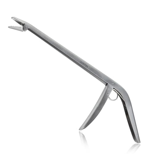 Stainless Steel Fish Hook Remover Tool Extractor with Odor Absorber Tool, 11 Inches Fishing Hook Removal Tool Hook Grabber Fish Dehooker Tool, Freshwater and Saltwater Hooker Tool for Fishing - style: Hook Remover