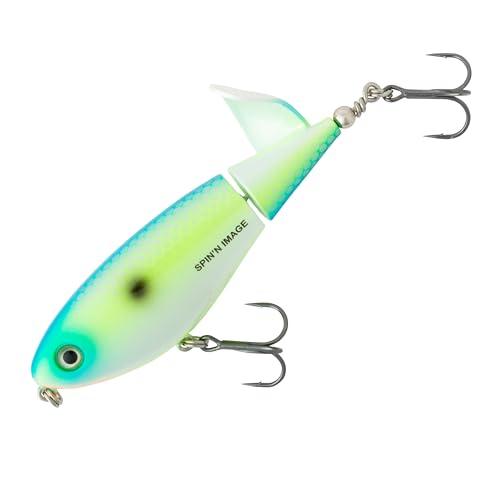 Heddon Spin'N Image - color: Citrus Silver