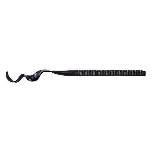 Berkley PowerBait Power Worms Fishing Soft Bait - color: Black Grape, size: 12" (5 Count)