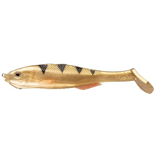 Strike King Final Copy Weedless Fishing Lure, Pre-Rigged Soft Plastic Swimbait - color: Sugar Daddy, size: 4.75"