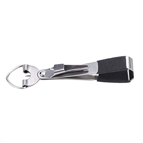 Fishing Line Nipper, Quick Knot Tying Tool, Fly Line Clippers with Zinger Retractor Combo