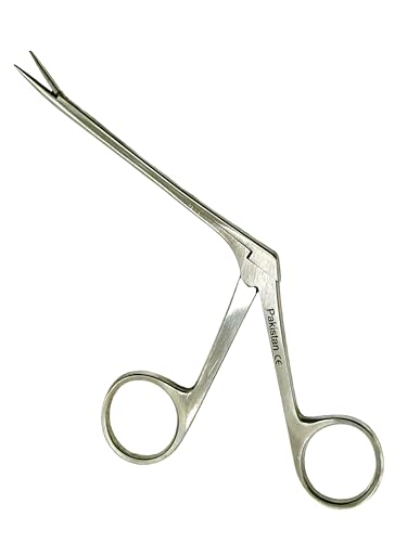 Long Reach Alligator Forceps with Graspping Serrated Tips ENT Instrument Alligator Forceps 3.5" 5.5" 6.5" 8" (3.5 in) - size: 3.5 in