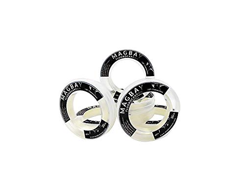 MagBay Lures 100% Pure Fluorocarbon Leader Line - Saltwater & Freshwater Invisible Fluorocarbon Fishing Leader Line, Strong Performance 150, 130, 100, 80, 60 & 40 lbs 33 Yard - size: 40lbs