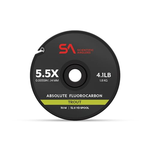 Scientific Anglers Absolute Fluorocarbon Trout Tippet - size: 5.5x, style: 30m - Absolute Fluorocarbon Trout Tippet
