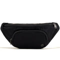 Pander Everywhere Belt Bag Crossbody Fanny Pack with Mesh Pockets and Adjustable Strap, 4L / Black - color: Black, size: 4L (114cm Strap)