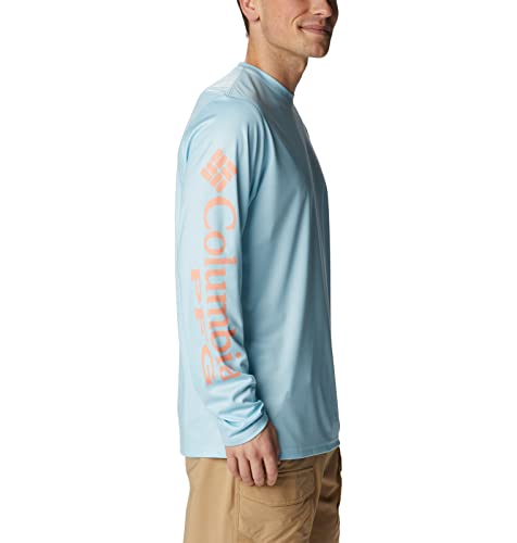 Columbia Terminal Tackle PFG™ Carey Chen Long Sleeve - color: Spring Blue/Offshore Slam, size: XX-Large