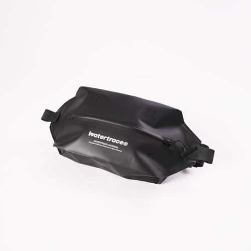 Waterproof Fanny Pack, Black, Yellow, Crossbody Waist Bag for Kayaking, Rafting, Swimming, Surfing, Paddle Board, Boating (Black) - color: Black