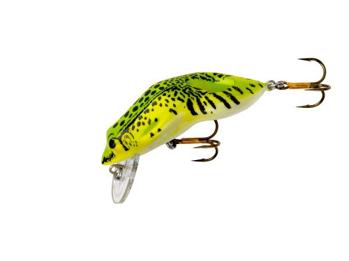 Rebel Lures Wee Frog Ultralight Crankbait Fishing Lure - color: Chartreuse Frog