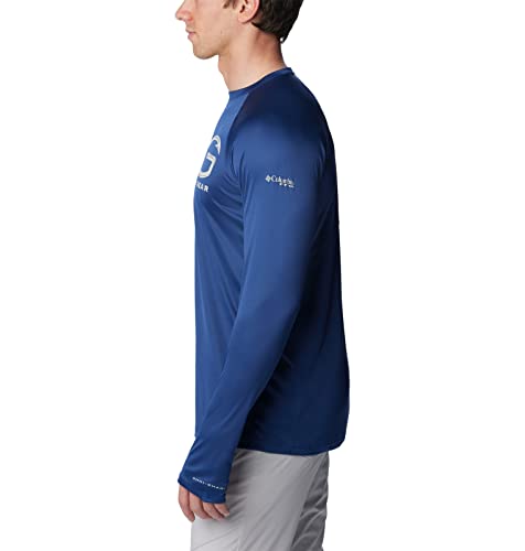 Columbia Men's Terminal Tackle Vent Long Sleeve - color: Carbon, Cool Grey, size: X-Small