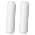 2 PCS Elastic Fishing String Nylon Invisible Thread 0.2mm Length 656 Feet Per Spool Stretchy Fishing Line for Salmon Sturgeon Catfish
