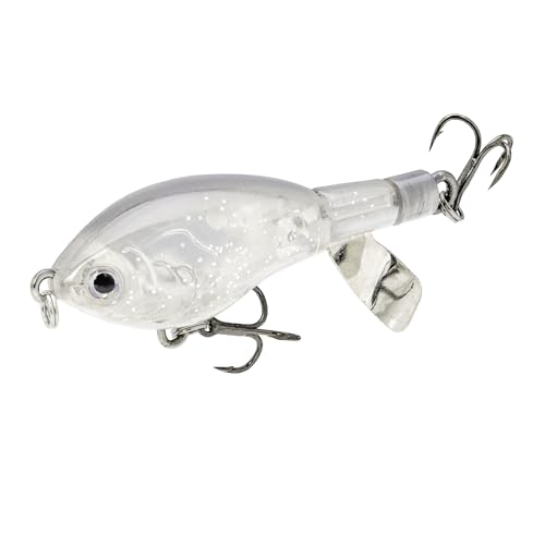Strike King Bitsy Chickin Fishing Lure, Topwater Plopper, 2 1/2-Inches, 1/4-Ounce - color: Shad Spawn