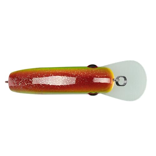 Strike King Chick Magnet Jr. Crankbait Fishing Lure, 1/4 oz, Dives 4-6 Feet, Premium Hooks - color: Tip's Special