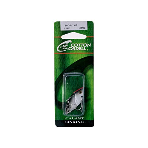 Cotton Cordell Gay Blade Spinner-Bait Fishing Lure - Great as a Casting Bait or Jigging Spoon - color: Smoky Joe, size: 1 1/2"