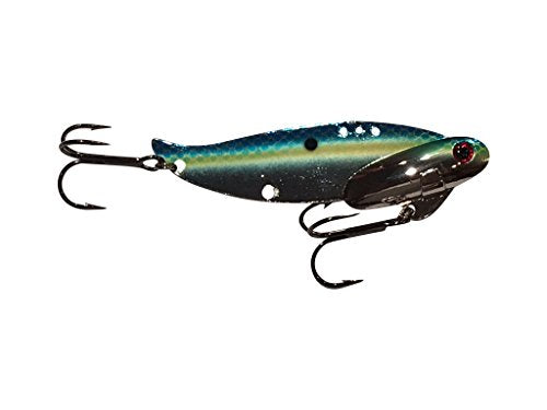 1oz - Blitz Blade - Blade Bait - color: Chrome Sexy Shad