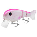 BASSROCK Topwater Fishing Lures for Bass Pike Salmon Floating Swimbait Jointed Crankbait Freshwater Saltwater 4.9in/1.76oz RK1001 - color: Rainbow Trout II, size: 4.9in/1.76oz